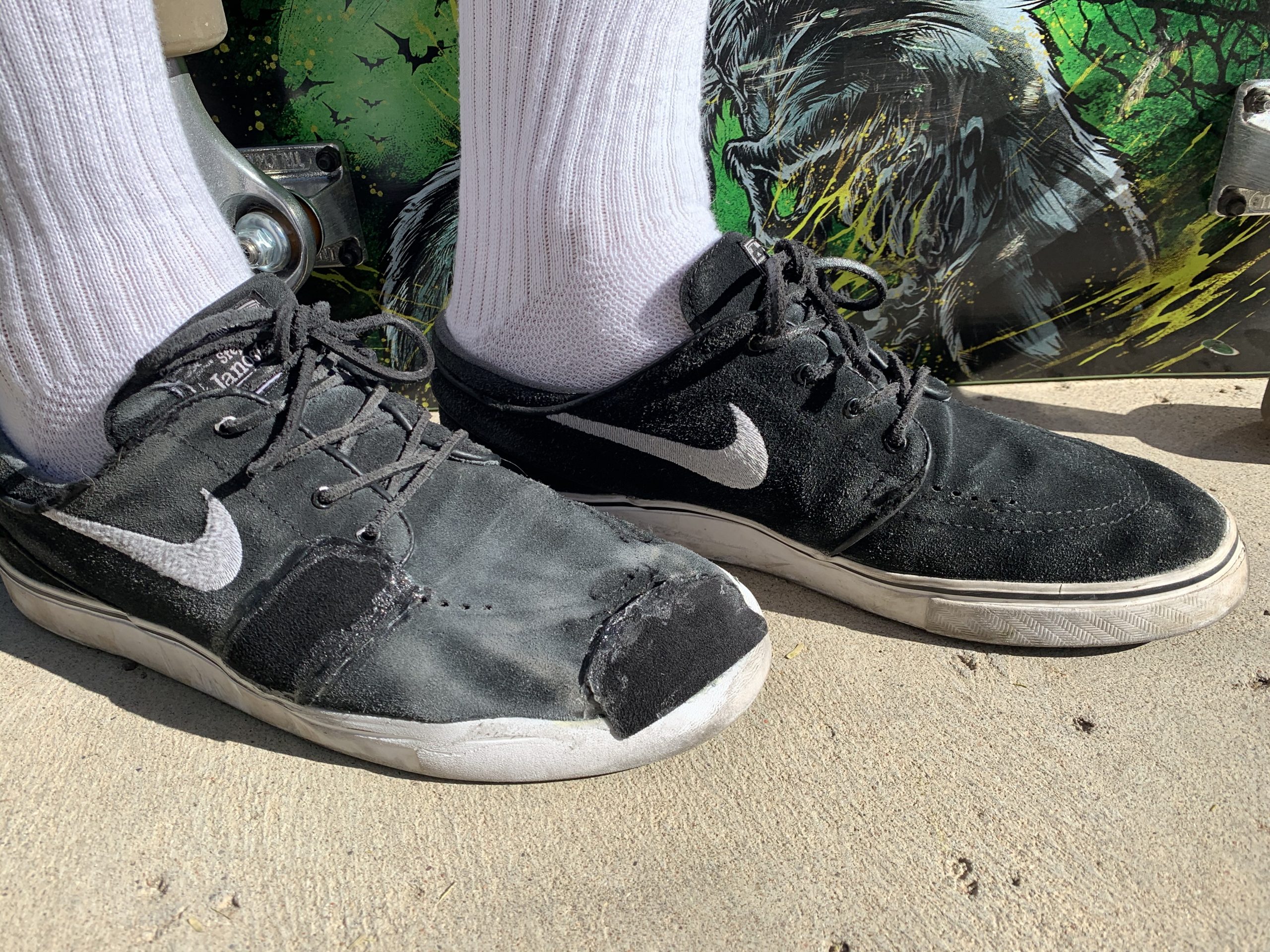 aankunnen moord hoogte TrickTape Adhesive Suede Patches – Easy Skateboard Shoe Repair